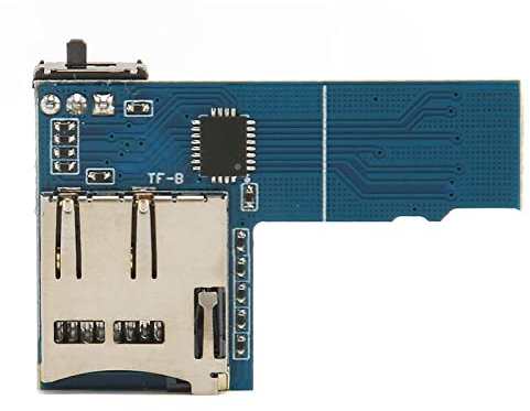 Bewinner Ersatz für Speicherkarten-Abschirmungsmodul für RPi 3B+ 3B 2B B+, Micro-SD-Speicherplatine, Speicherabschirmungs-Erweiterungsmodul, Dual-System-Umschalter, Plug-and-Play