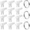 12 Stück Papierhandtuchspender Schlüssel Universal Papierhandtuchspender Ersatzschlüssel kompatibel mit Georgia Pacific Toilettenpapier und Toilettenpapierspender