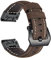 Leder Armbänder für Garmin EPIX Gen 2 Armband für Männer und Frauen Klassisches Leder mit Edelstahl Metall Schließe Kompatibel mit Garmin EPIX Gen 2 (3)