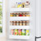 Mystozer Magnetic Spice Rack for Refrigerator, Kitchen Organizer and Storage Shelf, White (4 Pack)…