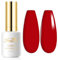 Gel Nail Polish, Scarlett Red,Long Lasting,Chip Resistant Nail Art Manicure Pedicure for Professional, Salon & Home Use, 15ml (Requires Drying Under UV LED Lamp)