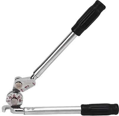 Piegatubi 0-180 Gradi,Piegatubi, Piegatubi Manuale Per Tubi in Acciaio Sottile in Alluminio Rame da 6mm Per Tubi in Acciaio Sottili