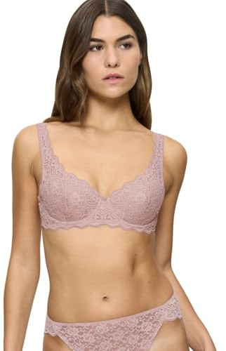 Triumph Damen BH Amourette WHP, mit Bügel, Gepolstert, Verstellbare Träger, 75B, Mauve Rose