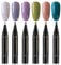 36 Color Nail Polish Gel Pen, 3 in 1 Gel Nail Polish Pen, No Need Base Coat, One Step Nail Gel Pen Soak Off,Nail Varnish Tools for Girls (Set 3)