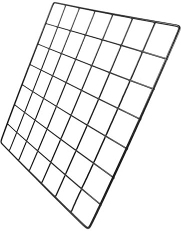 Alipis Draht Wandgitter Eisen Multifunktionales Fotodisplay Wanddekoration Kindergarten Aufbewahrungs Und Präsentationsgitter 35×35cm