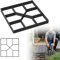 UISEBRT Pflastersteine,Quadratisch Beton Gießform,DIY Pflasterform für Beton,Zement,für das Basteln Garten,Weg,Menschen,40x40x4cm 1PC