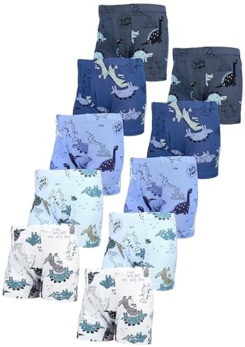 TupTam Boxershorts – Kinder Boxershorts Unterwäsche, Unterhosen im 10er oder 5er Pack
