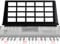 Bvizyelck Keyboard-Notenständer, Notenhalter für Keyboard - Tragbarer Notenhalter - Faltbarer Notenhalter für Klaviertastatur-Anfänger und professionelle Interpreten