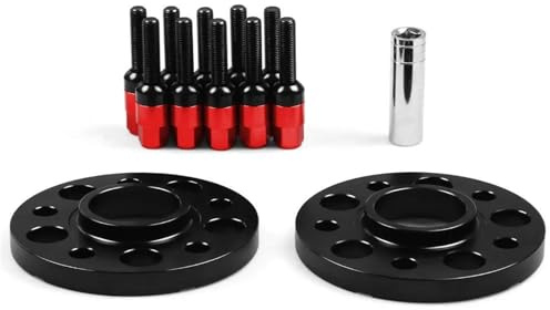 Spurverbreiterung Spurverbreiterungen Für Mercedes Für Benz R170 R171 SLK-Klasse SLK250 SLK300 SLK32 AMG 15 Mm M12x1,5 Kegel-Radnabenscheiben Mit Kugelbolzen Nabenscheiben