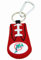 Miami Dolphins Classic NFL Football Keychain