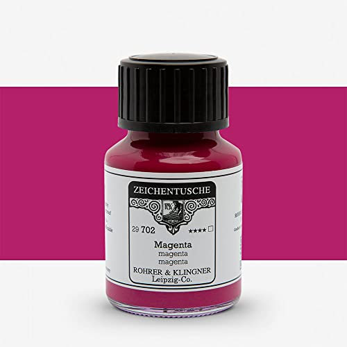 Rohrer + Klingner Zeichentusche - 702 Magenta, 50 ml
