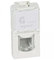 Legrand 078730 Mosaic RJ11 Prise, 4 Contacts, 1 Module, Blanc
