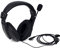 Retevis R114 Auricular de Diadema Cancelación Ruido VOX 2 Pines Over-Ear Pinganillos Compatible con Walkie Talkie RT24 RT5R RT27 Baofeng BF-888S UV-5R Kenwood Proster (1 Pacs)