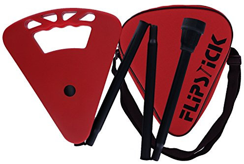 Flipstick Teleskop-Sitzstock faltbar rot