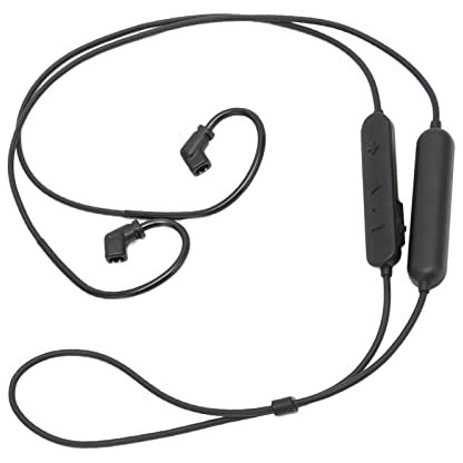 Goshyda Cable de Auricular Inalámbrico, Reemplazo de Cable de Auricular Conmutable con Botón Táctil Bluetooth 5.0 para KZ ZSN ZSN Pro ZSN Pro X ZS10 Pro ZSX AS12 AS16