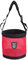 Harrison Howard Maulkorb für Pferde, Nylon, Netz, Körnerfuttertasche mit gepolstertem Nackenband, verstellbarer Gürtel, groß, Rosa