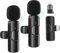 AHYBZN Lavalier Mikrofone für iPhone,Kabellose Clip-Mikrofone (iOS&USB-C 2Mic) für Videoaufnahmen,Interviews,Konferenzen,Podcasts,Live-Streaming