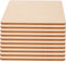 SHINEOFI 10 Stück Handbemalte Holzplatten Rechtecke Rohlinge Aus Lindenholz Planken Holziges Leere Flaggen Bastelmaterial Leere Schilder Sperrholz DIY Bastelarbeiten Leere