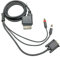 Breeshy Für XBOX360 zu VGA-BOX Kabel Monitor Projektion TV Audio Video Kabel, VGA + 2 Kabel Slim Video Audio