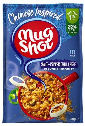Mug shot Salt & Pepper Chilli Beef Noodles 60g