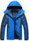 Generisch Outdoor-Hardshelljacke Übergröße Damen Feldangelbekleidung Winter Winddicht Und Kältebeständig Mit Wollverdickung Bergsteigerbekleidung Skibekleidung Clown Schuhe Damen (Blue, XXXL)