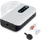 Rechargeable Aquarium Air Pump,LNIDEAS 2600mAh Battery Powered Oxygen Pump with Two Power Supply Modes,1.5L/min Silent Adjustable Fish Tank Air Pump Aerator for Outdoor Fishing