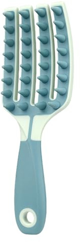 Kopfhaut-Massagegerät, Shampoo-Bürste zum Entfernen von Schuppen, Tiefenreinigung, langer Griff, Schrubber für nasse und trockene Kopfhaut, Shampoo-Bürste