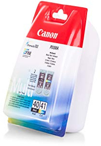1 x Canon PG-40/ 1 x Canon CL-41 - Original