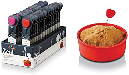 Zeal NB33R Cake Tester, Carbon Steel, Red
