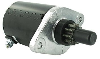 GREENSTAR - Démarreur Électrique 10 Dents pour Moteurs TECUMSEH OHV135 - Remplace 36795 - Construction Robuste en Matériaux de Haute Qualité - Dimensions 0.190 m x 0.150 m x 0.100 m