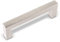 SOTECH 10 Stück Möbelgriffe E3 echt Edelstahl BA 128 mm (Profil 15 x 15 mm) Schrankgriffe Relinggriffe Schubladengriffe