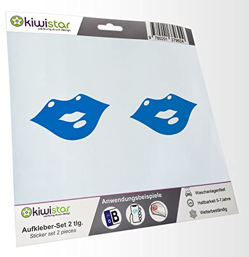 - 2X Kennzeichenaufkleber -Karnickel - Kaninchen -Rammeln Aufkleber für Auto, Laptop, Fahrrad, LKW, Motorrad Mehrfarbig JDM Decal Racing