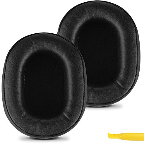 GEEKRIA QuickFit Ersatz-Ohrpolster für Sony MDR-7506, MDR-V6, MDR-CD900ST Kopfhörer, Headset-Abdeckung, Reparaturteile (schwarz)