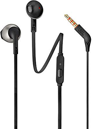 JBL - Auriculares con Cable T205 - Oro champán