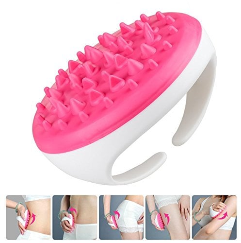 Ecent Brosse de massage anti cellulite Masseur de corps traitement pour minceur et méridien sur les jambes, le ventre, hanches, fesses et bras etc.