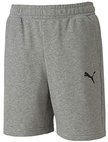Puma Jungen teamGOAL 23 Casuals Shorts Jr, Medium Gray Heather, 140