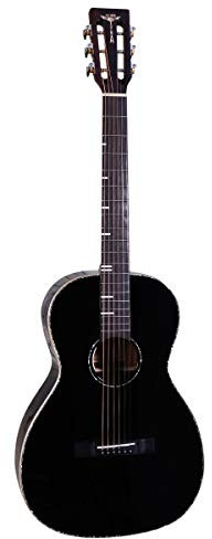 Tyma-P18E - Tolle Stahlsaitengitarre mit eingebautem Tonabnehmer, inklusive Gigbag