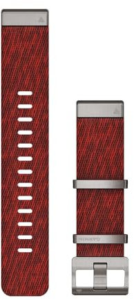 Garmin Ersatzarmband QuickFit 22 Nylon, rot