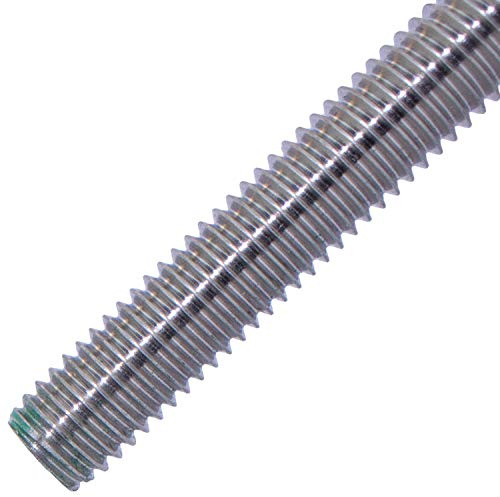 Gewindestab M20-1 Meter aus Edelstahl A2 (1 Stück) | DIN 975 / DIN 976 - Gewindestange von MESAROS®