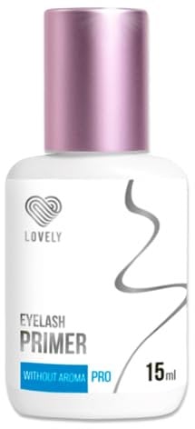 LOVELY Primer para extensiones de pestañas - 15ml sin perfume | imprimación para extensiones de pestañas para una fijación más larga | para el pretratamiento de la aplicación