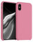 kwmobile Case Compatible with Apple iPhone X Case - TPU Silicone Phone Cover with Soft Finish - Sweet Candy