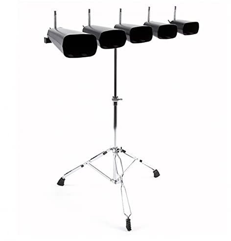 Cowbell 5-teiliges Set mit höhenverstellbarem Ständer von Gear4music