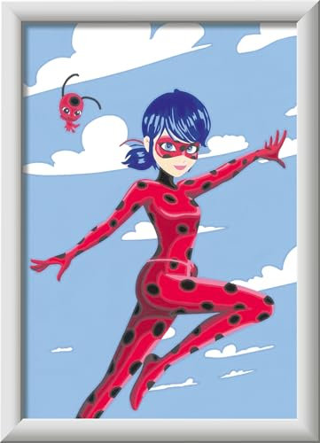 Ravensburger CreArt 20086 - Miraculous - Malen nach Zahlen für Kinder ab 7 Jahre