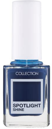 Collection Cosmetics Long Lasting Spotlight Shine Nail Polish Colour, 10.5ml, Midnight