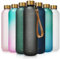 Opard 800ml/1000ml Motivational Water Bottle with Time Markings to Drink, Reusable Plastic Bottle with BPA Free Tritan for Gym and Sports