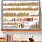 Pennclys American Bullets Wandkunst, Bullet Chart Poster, Leinwand, Kunstdrucke für Zuhause, Raumdekoration, 40,6 x 61 cm, ungerahmt