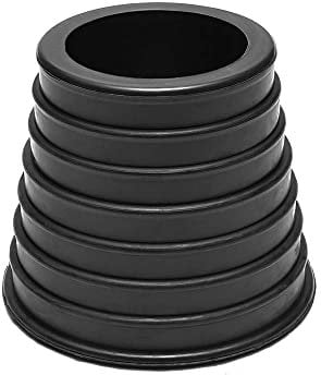 TUNAMAQU Umbrella Cone Wedge for Patio Table Hole Opening and Parasol Base Stand 1.9 to 2.7 Inch, Umbrella Pole Diameter 1.5 Inch/ 38 mm (1, Black)