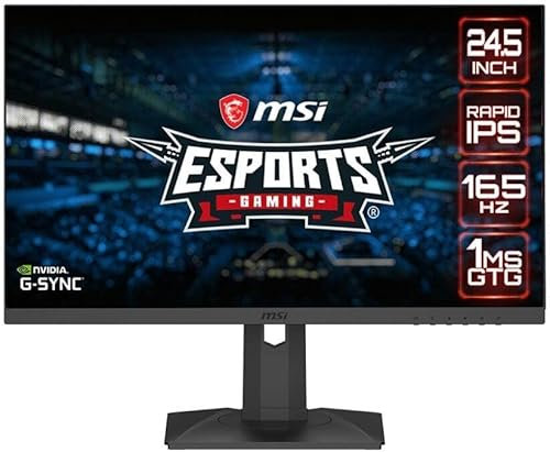 MSI MONITOR 24 GAMING OPTIX G251PF FullHD, HDR, Rapid IPS, panel de 165 Hz 9S6-3BB2AQ-006