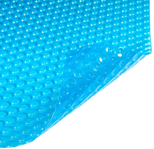 Bâche Bulles Piscine Solaire Couverture De Piscine En Mousse Robuste De 19 Mils D'épaisseur, Couverture De Feuille De Bulle Enroulable Pour La Natation/natation De SPA Creusée Hors Sol, Bâche De Couve