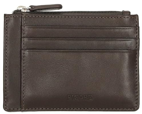 Picard Brooklyn - Kreditkartenetui 6cc 11 cm Rindsleder Cafe